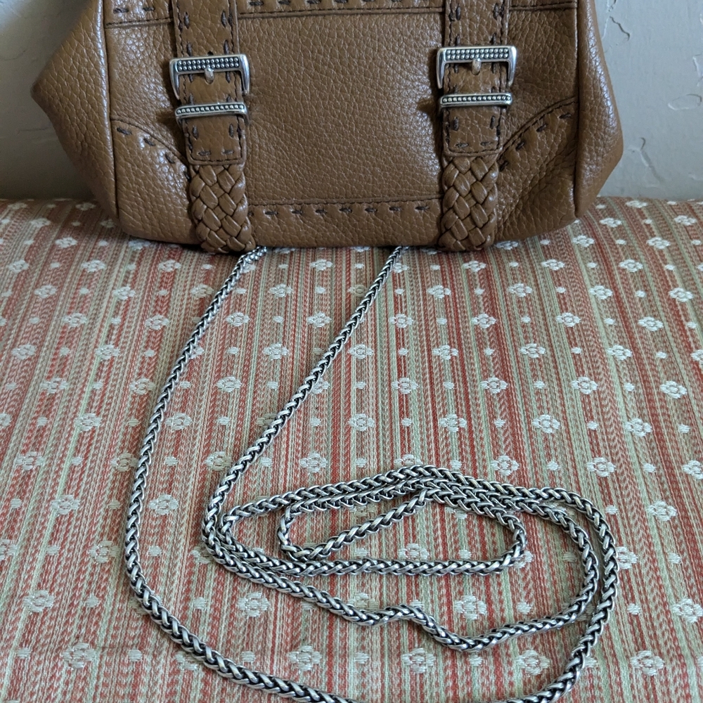 Brighton tan Wallet on Chain